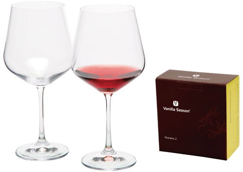 VS WANAKA 2 Set of 2 Transparent Red Wine Glasses - Glass Set - Main image