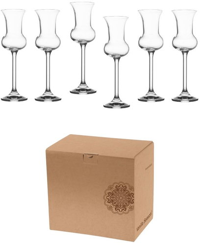 VS HAMEDAM 6 grappa Set of 6 glasses for grappa or rum - Glass - Main image