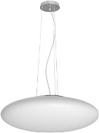 Immax NEO ELIPTICO 07055L Smart 60cm White Glass - Ceiling Light