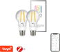 2x Immax Neo SMART filament E27 6.3W, warm white, dimmable, Zigbee 3.0 - LED Bulb