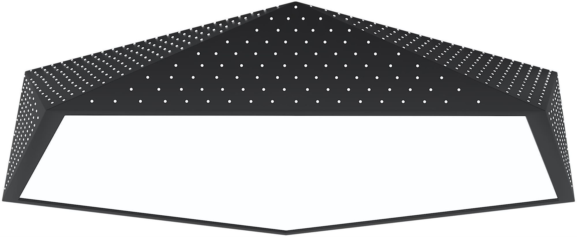 Immax NEO BRILIANT Smart mennyezeti lámpa 80cm 56W 3920lm fekete Zigbee 3.0