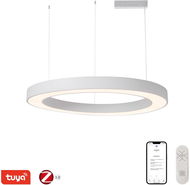 IMMAX Neo Pastel Slim Smart závěsné svítidlo 95 × 7 cm, 68 W, bílé, Zigbee 3.0 - LED světlo