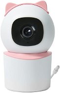 IMMAX Neo Lite Smart Security Innenkamera Baby, 355° 50° P/T, WiFi, 4MP, rosa - Überwachungskamera