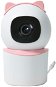 IMMAX Neo Lite Smart Security Innenkamera Baby, 355° 50° P/T, WiFi, 4MP, rosa - Babyphone