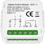 IMMAX NEO Smart kontroler (L) V8, 2-tlačítkový, Zigbee 3.0 -  WiFi Switch