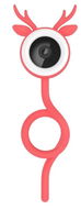 IMMAX NEO LITE Smart Security Baby Monitor WiFi 2,4GHz, 4MP, růžová - Dětská chůvička
