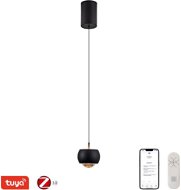IMMAX NEO DORMINE Smart sťahovacie bodové svietidlo, čierna mat, Zigbee 3,0 - LED svietidlo