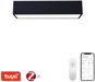 IMMAX NEO CANTO Smart mennyezeti lámpa 60 x 15 cm, 34 W, fekete, Zigbee 3.0 - LED lámpa