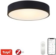 IMMAX NEO RONDATE SLIM Smart stropné svietidlo 40 × 7 cm 28 W čierne Zigbee 3.0 - LED svietidlo