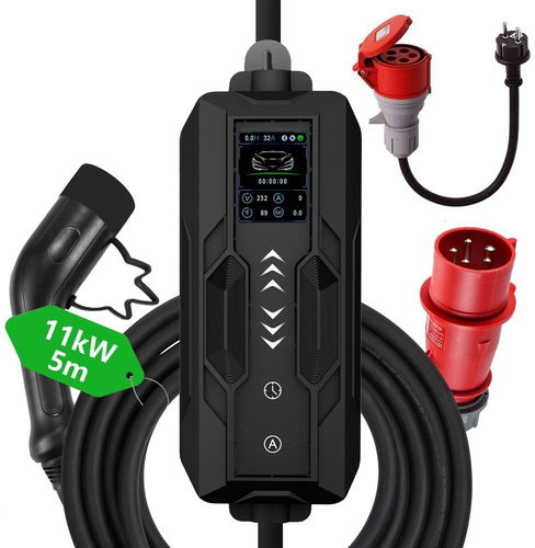 IMMAX Cestovní nabíjecí stanice pro elektromobily EV/PHEV AC Type 2 11 kW - Nabíjecí stanice pro elektromobily - Hlavní obrázek