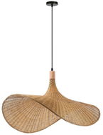 IMMAX BOHO SOMBRERO designové závěsné D 80 cm, E27 přírodní ratan - Stropní světlo