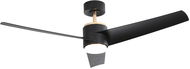 IMMAX NEO LITE BEAUTY Smart LED s ventilátorem, Tuya WiFi, růžové zlato/černé - Stropní světlo