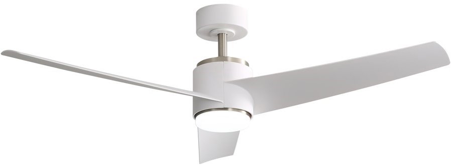 IMMAX NEO LITE BEAUTY Smart LED ventilátoros lámpa, Tuya WiFi, fehér / ezüst