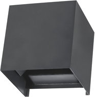 IMMAX DICE outdoor wall lamp, 6W, 340lm, IP65, anthracite - LED Light