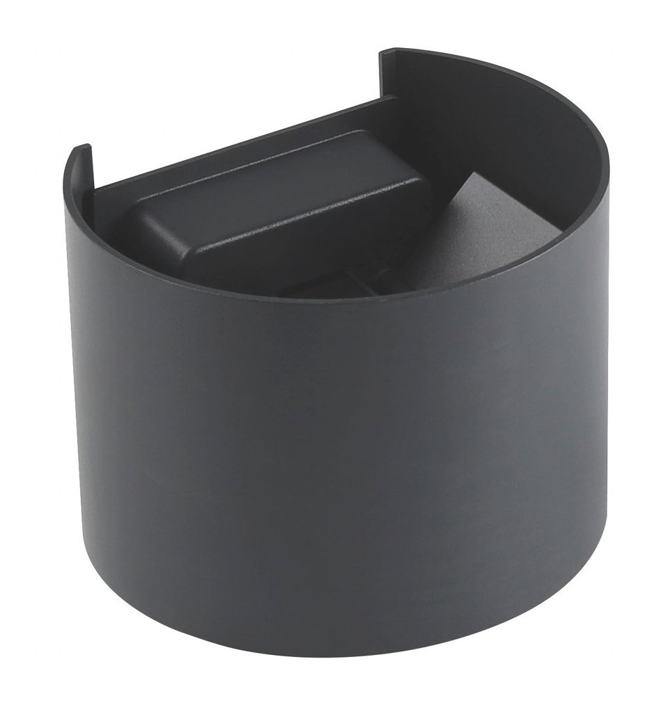 IMMAX RING kültéri fali lámpa, 6W, 340lm, IP65, antracit