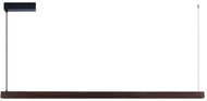 IMMAX NEO-MADEIRA linear, walnut. wood, 152 cm, 33W, on cord, Tuya WIFI BEACON CCT, dimmable - LED Light