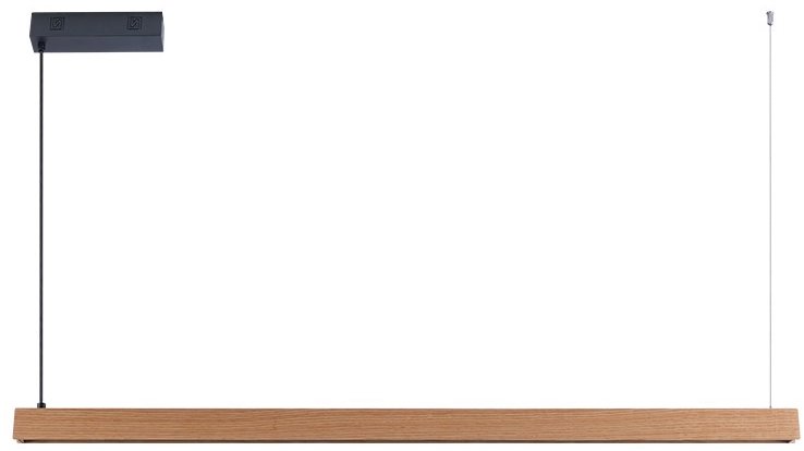 IMMAX NEO-MADEIRA lineáris, tölgyfa, 122 cm, 26W, zsinórral, Tuya WIFI BEACON CCT, dimmelhető