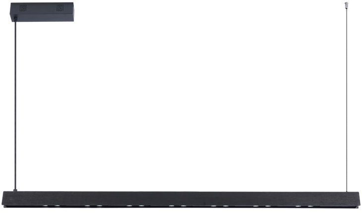 IMMAX NEO-MADEIRA lineáris, fekete fa, 122 cm, 26W, zsinórral, Tuya WIFI BEACON CCT, dimmelhető