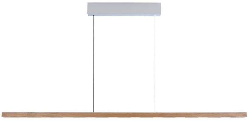 IMMAX NEO-MADEIRA lineáris, kőrisfa, 157 cm, 37W, 3000K, kábeles, érzékelővel dimmelhető