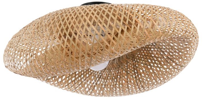 IMMAX BOHO HILO 60 cm, E27, bambusz