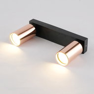 IMMAX PUNTO-2 ceiling, wall, spot, 2 heads GU10, copper - LED Light