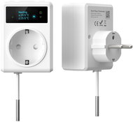 IMMAX NEO Smart indoor, with thermometer, without pin, type F, WiFi - Smart Socket