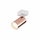 PUNTO-1 stropní nástěnné, pro zdroj typu GU10, měď/rose gold + bílá