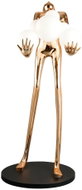 IMMAX SILUETTE HUMAN BALL - 180 cm - socha stojací lampa sklolaminát plast rose gold 6xE27 - Decorative Lighting