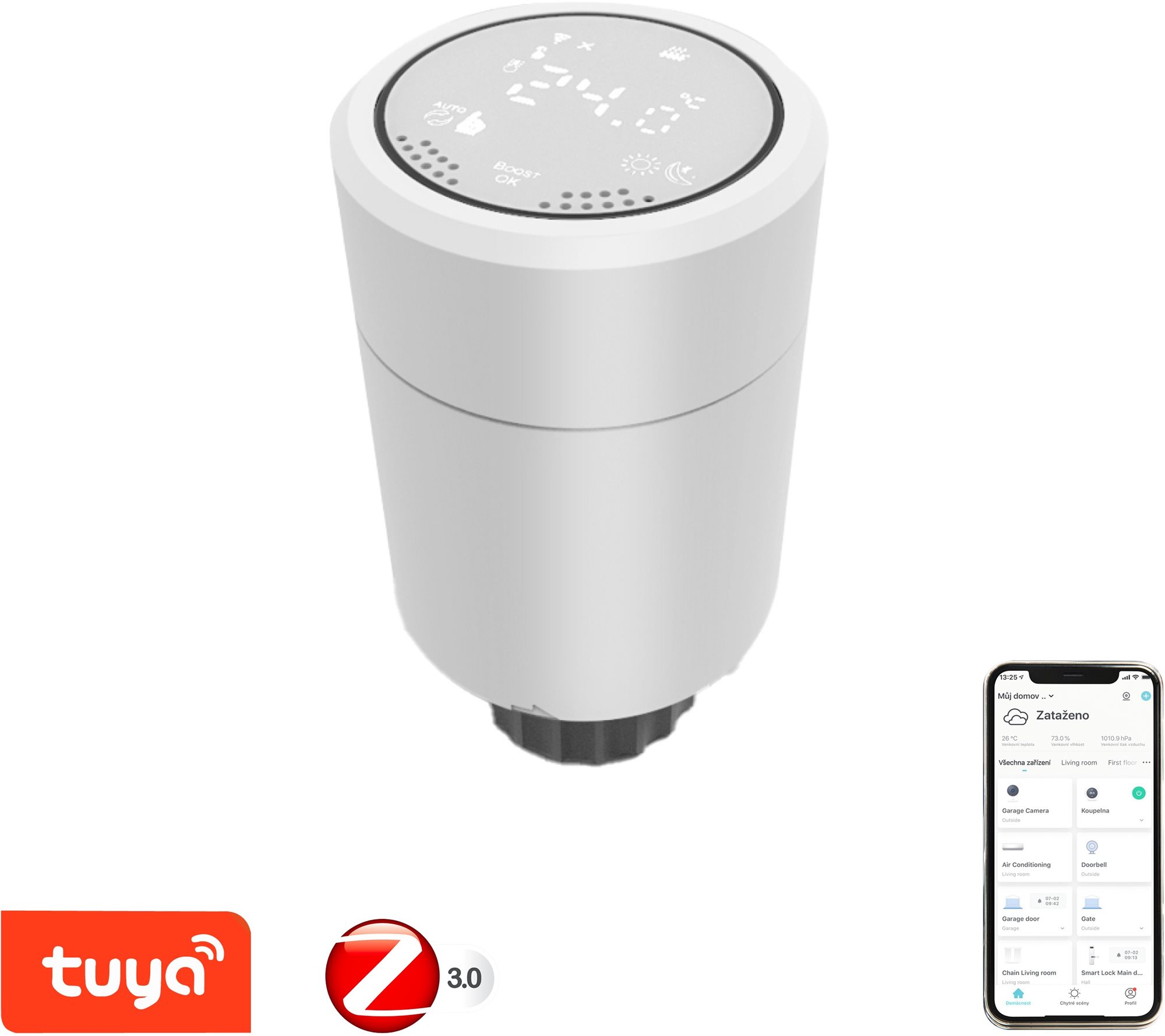 Immax NEO Smart Zigbee termosztátfej