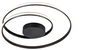 Immax NEO ROUND Smart Deckenleuchte D70cm 35W schwarz Zigbee 3.0 - Deckenleuchte