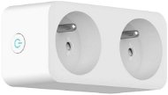 Immax NEO LITE Smart indoor double socket, 16A, WiFi - Smart Socket