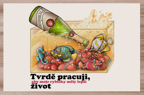 IMPAR Placemats Fishy - a better life - Placemat - Main image