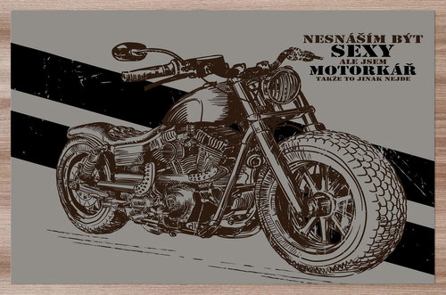 IMPAR Placemats Sexy biker - Placemat - Main image