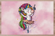 IMPAR Unicorn hairdresser placemat - Placemat