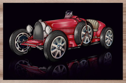 IMPAR Placemats Bugatti type 2 - Placemat - Main image