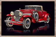 IMPAR Placemats Duesenberg Red - Placemat