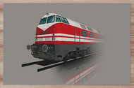 IMPAR Placemats Locomotive V 180 (DR) - Placemat