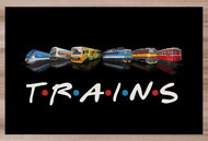 IMPAR Placemats Trains - Placemat