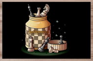 IMPAR Antidepressants chess - Placemat