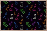 IMPAR Chess pattern placemats - Placemat