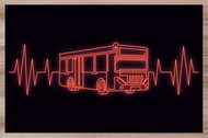 IMPAR Placemats Bus Heartbeat - Placemat