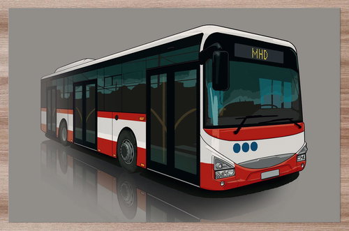 IMPAR Placemats IVECO Crossway LE - Placemat - Main image