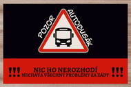 IMPAR Placemats Attention, bus driver! - Placemat