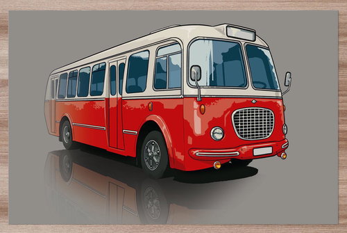 IMPAR Placemats Skoda 706 RTO - Placemat - Main image
