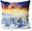Pillow Snowy landscape