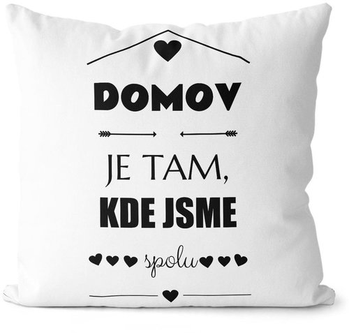 Impar Pillow Home is where we are together - Pillow - Main image