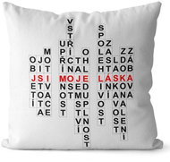 Impar Cushion Crossword puzzle-loved - Pillow