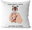 Pillow Crumpled sparrow in handful