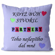 Impar Pillow When God Created Partners - Pillow