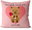 Pillow Teddy bear with rose